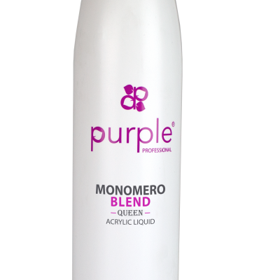 Líquido Acrílico Purple Queen 250ml - Monomero Blend (Secagem Rápida)
