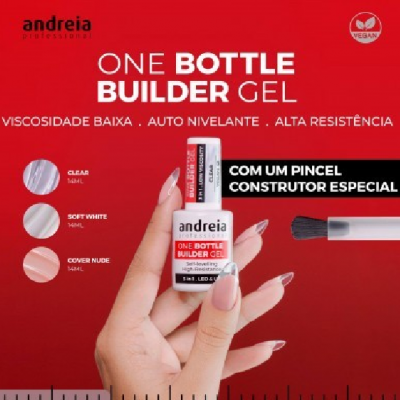 One Bottle Builder Gel Andreia CLEAR
