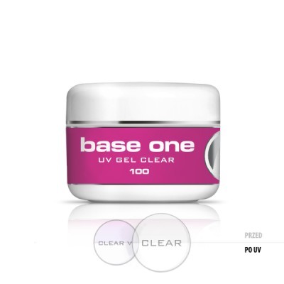 Base One UV Gel 100g Clear