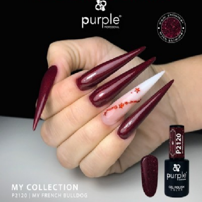PURPLE VERNIZ GEL MY FRENCH BULLDOG 10 ML  P2120