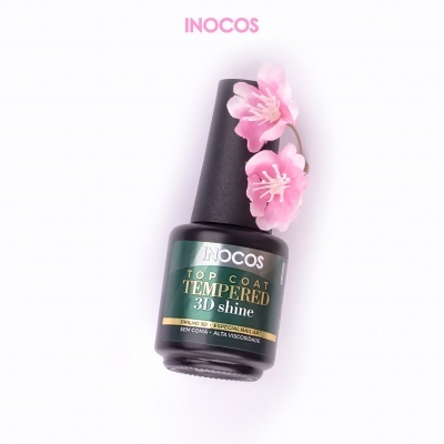 INOCOS TOP COAT TEMPERED 3D SHINE 15 ML