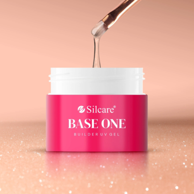 GEL BASE ONE SHIMMER BLUSH CREAM (COM BRILHANTES) 50GR - SILCARE