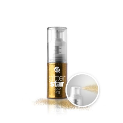 Glitter Spray Dourado