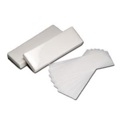 Bandas Depilação TNT Branco 7cm x 20cm 100 unidades