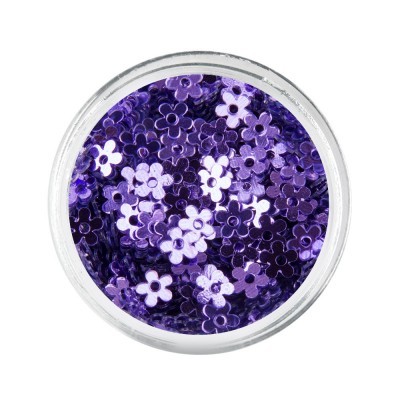 Decoração de unhas com flores coloridas 04