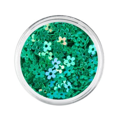 Decoração de unhas com flores coloridas 14