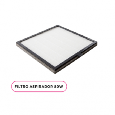 Inocos filtro para aparelho pó unhas gel 80W
