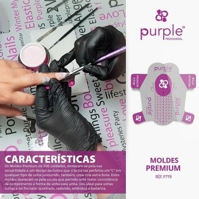 500 Moldes Premium Purple
