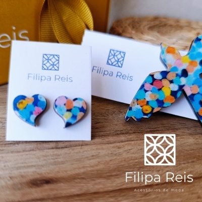 Brincos coração