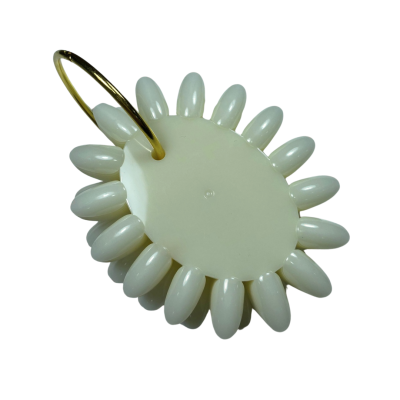 MOSTRUÁRIO REDONDO C/ ARGOLA DOURADA