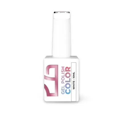 Gel Polish Color White - 10ml