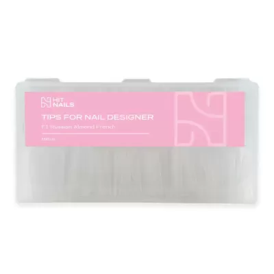 Moldes F1 Russian Almond - FRANCESA REVERSA CLEAR