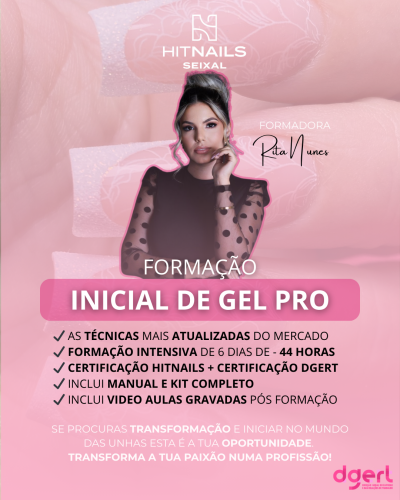 Formação Inicial Unhas de gel Pro