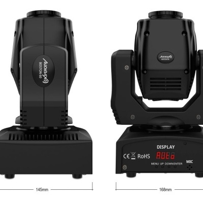 ADX Boston 60 Ring Moving Head Spot 60w + Anel LED