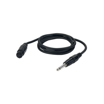 DAP Audio FL02 Cabo XLR F/Jack Mono 3 m