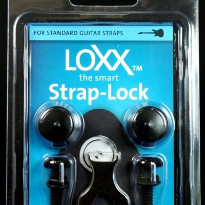 LOXX STRAP LOCK BLACK CHOME PLATED