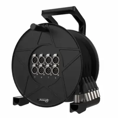 Box Multicore Rolo Pro MC XLR 8815 Drum 15M 8 XLR M