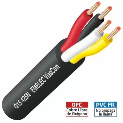 Cabo Coluna 4×2,5mm² EMELEC Q15-425N (METRO)