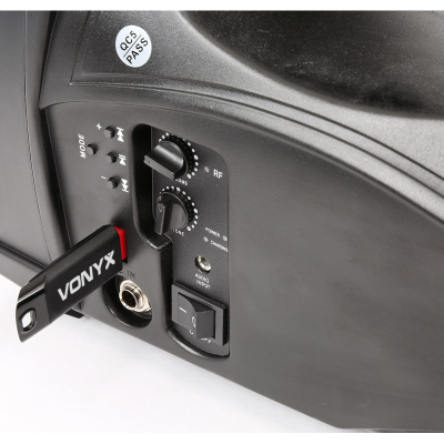 Vonyx ST014 Megafone C/Microfone S/fios usb/mp3/bt