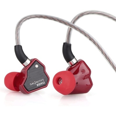 7HZ Salnotes Zero in-Ear Monitor BLACK AND RED