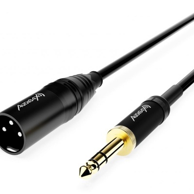 Cabo Audio ADX Evolution XLR Macho/Jack Balanceado 10 Metros Preto