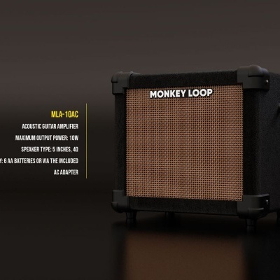 Monkey Loop MLA-10AC Amplificador Guitarra Acústica