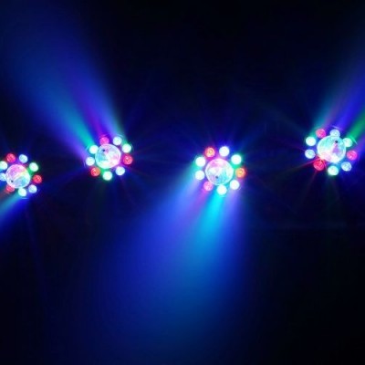 BEAMZ PARTY BAR3 MULTI LED RGBW COM TRIPÉ  4 PAR