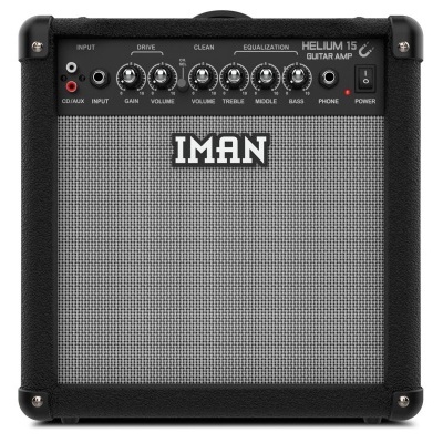 Iman Helium 15 Amplificador de Guitarra Elétrica