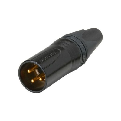 FICHA NEUTRIK NC3MXX-B XLR MACHO