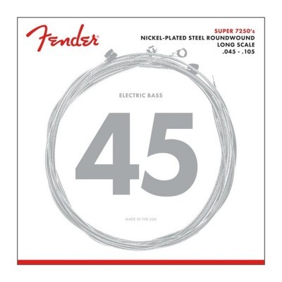 FENDER SUPER 7250M BASS, NÍQUEL PURO, 45-100
