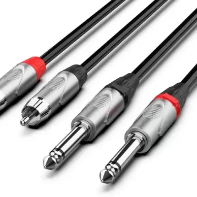 CABO AUDIO ADX 2JACK MONO/2 RCA 3M