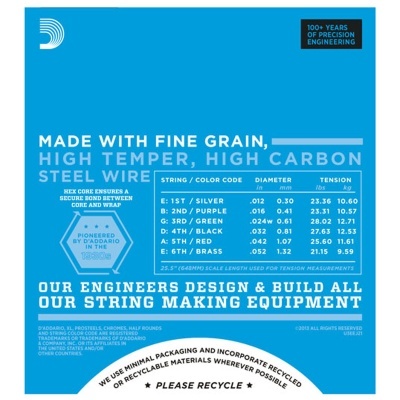 D'Addario XL130 8-38