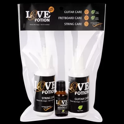Conjunto de cuidados para guitarra/cordas/braço do  Love Potion - OLP-PACK