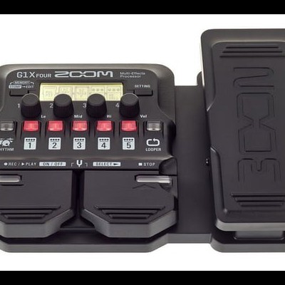 Zoom Pedal Guitarra Multi-fx G1X Four - G1X FOUR ZOOM
