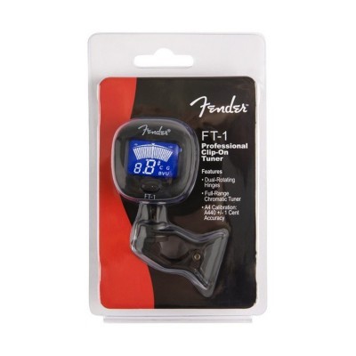 FENDER FT-1 PRO CLIP-ON TUNER, BLACK
