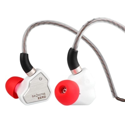 7HZ Salnotes Zero in-Ear Monitor WHITE AND SILVER
