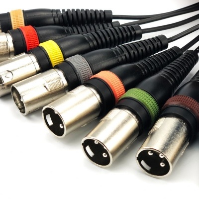 Cabo 8XLR Macho/8XLR Fêmea 10 Metros ADX