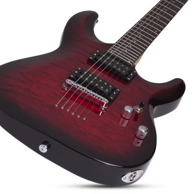 SCHECTER C-6 Plus Cherry Burst STCB