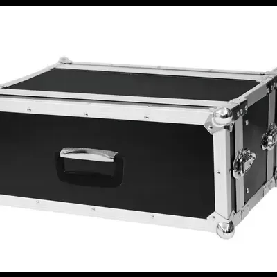 HARDCASE ROADINGER EFECT RACK 4U 24CM PROFUNDIDADE BLACK