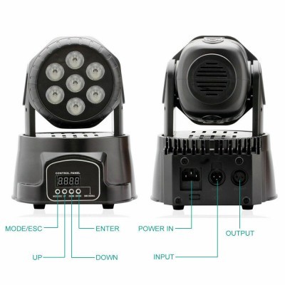 ADX MOVING HEAD WASH 105 W RGBW