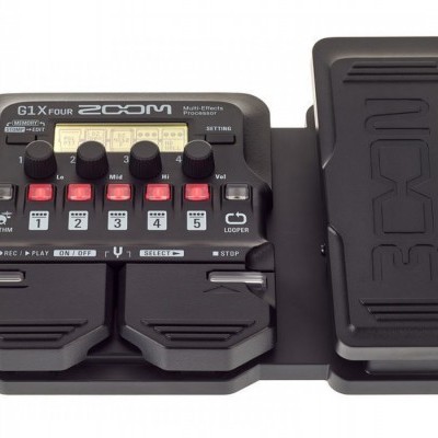 Zoom Pedal Guitarra Multi-fx G1X Four - G1X FOUR ZOOM