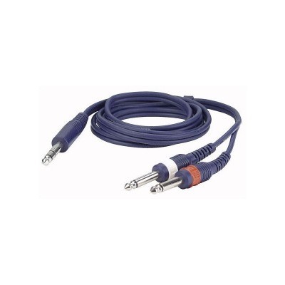 DAP AUDIO FL34 CABO JACK STEREO/2 JACK MONO 1,5M