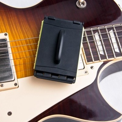FRETBOARD SCRUBBER GUITAR BASS INSTRUMENT FINGERBOARD CLEANER PRETO