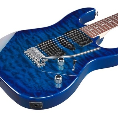 Ibanez GRX70QA-TBB Transparent Blue Burst