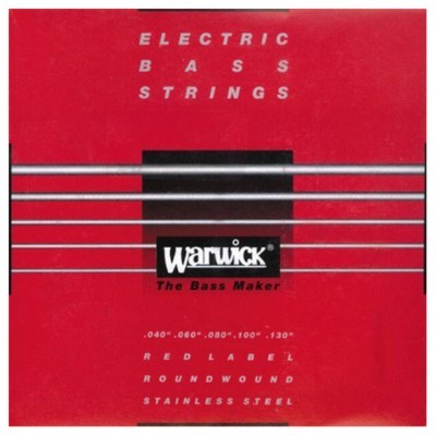 WARWICK 42300-ML RED LABEL MEDIUM-LIGHT 5-STRING BASS  40-130