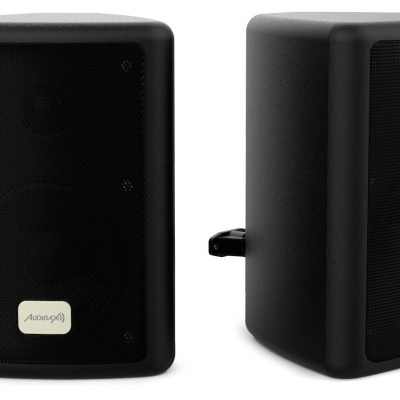 ADX PR-41W COLUNAS DE SOM PASSIVAS C/SUPORTE DE PAREDE HIFI 75 W PRETO (PAR)