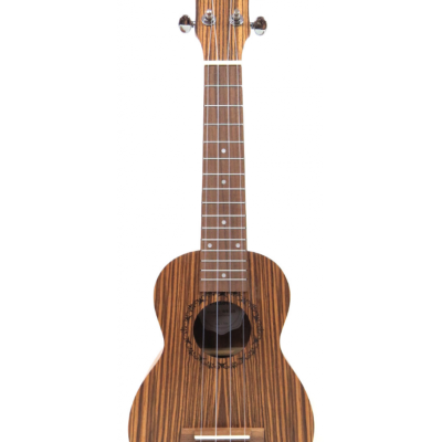 UKULELE SOPRANO WK-2S MADEIRA KOA ZEBRA