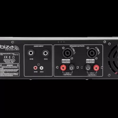 IBIZA SOUND Amplificador  AMP800Mk2  2 x 600 W