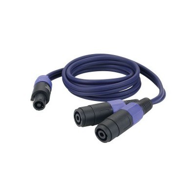 DAP Audio FS13  Cabo 2 Speakon Fêmea / 1 Speakon Macho 1,5 metros