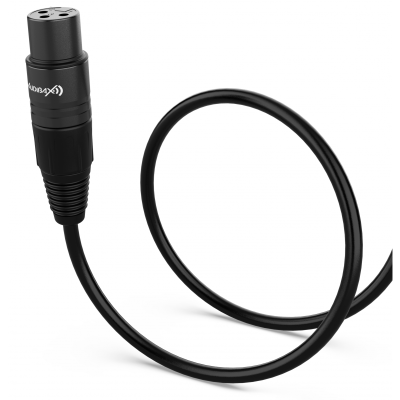 CABO AUDIO ADX SILVER BK XLR MACHO/XLR FEMEA 30 M